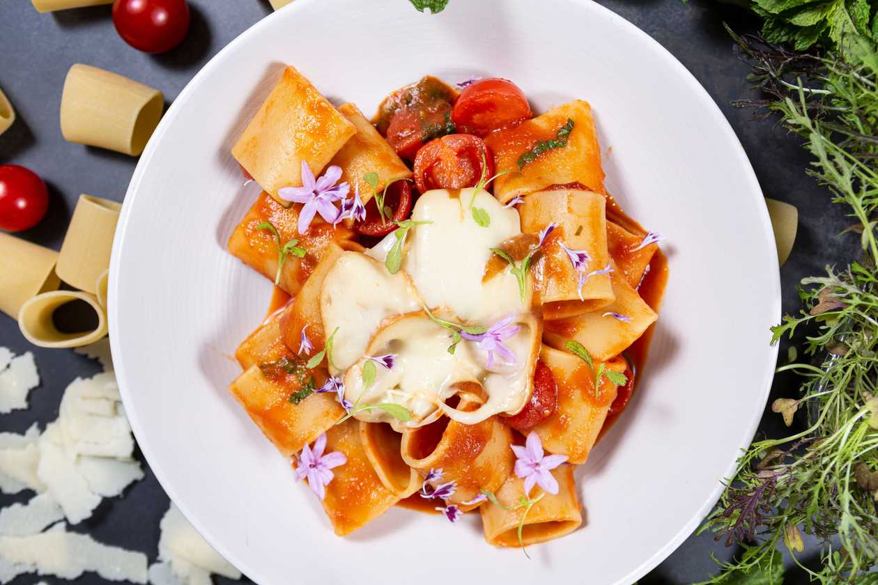 Paccheri alla Sorrentina  (V)