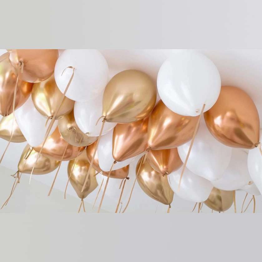 Balloons with helium under the ceiling (26pcs)(8)