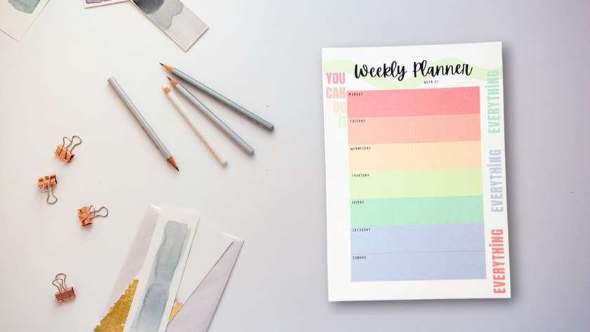 Weekly Planner (in English)