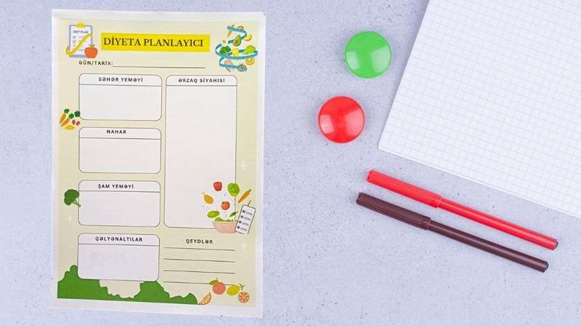 Diet Planner (in Azerbaijani)