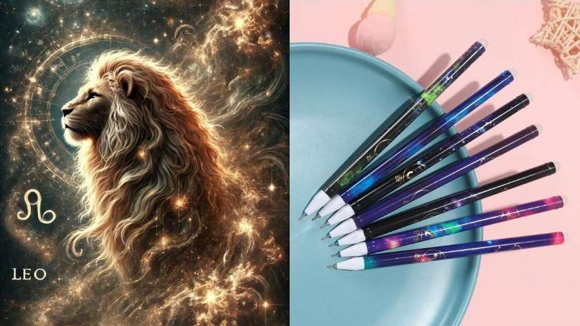 Cosmic Leo Zodiac Pen