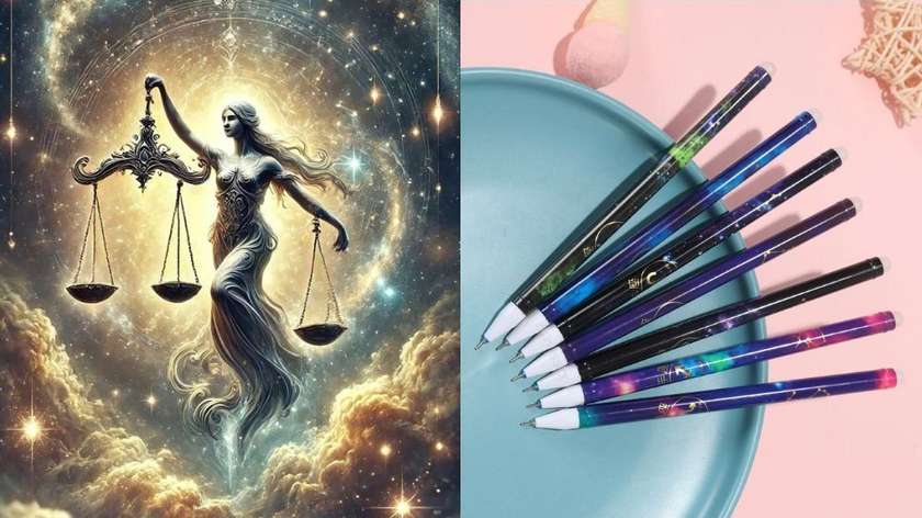 Cosmic Libra Zodiac Pen