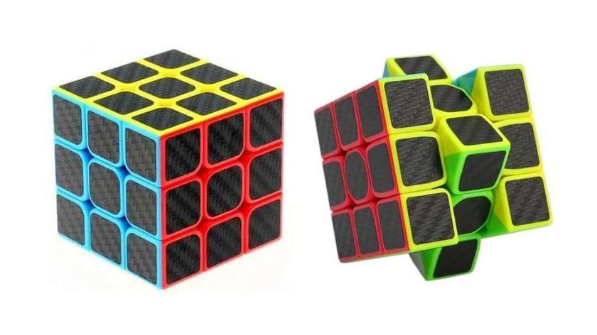 Rubik's Cube Black Colorful (3x3x3)