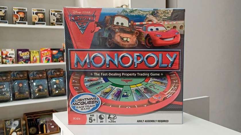 Monopoly Race Track Cars 2 (In English)