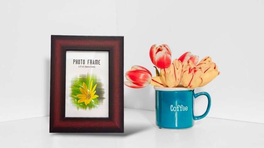 Picture Frame Dark Brown