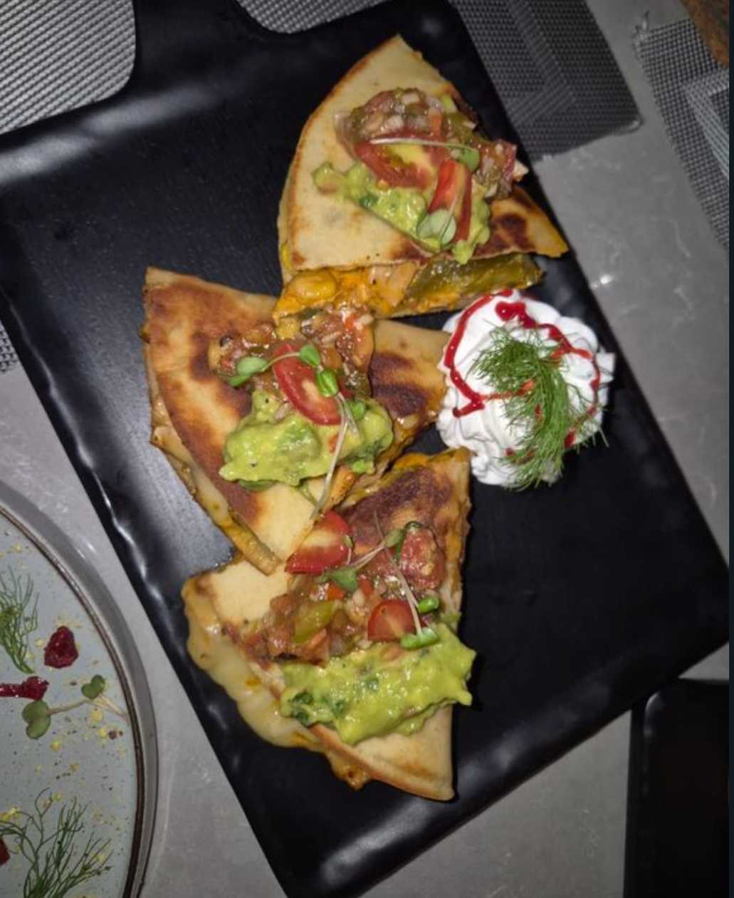 MUSHROOM QUESADILLA