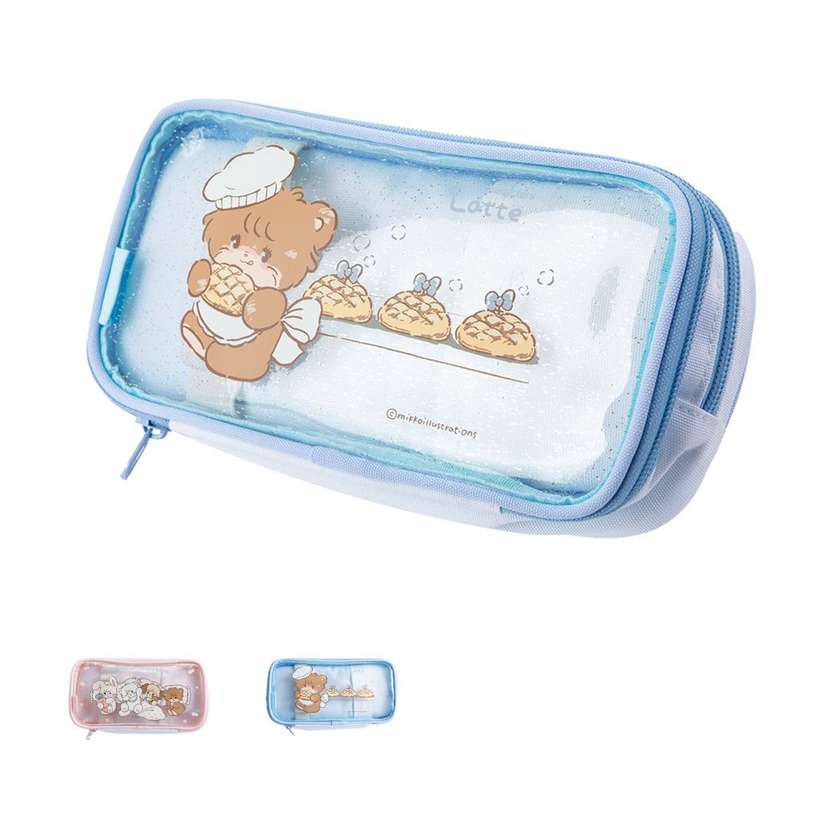 პენალი/Mikko Collection Double-Layer Stationery Case