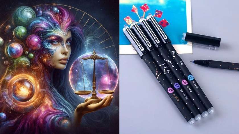 Libra Zodiac Pen