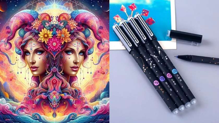 Gemini Zodiac Pen