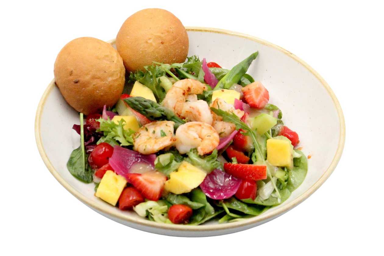 Grilled Shrimps with vinaigrette sauce