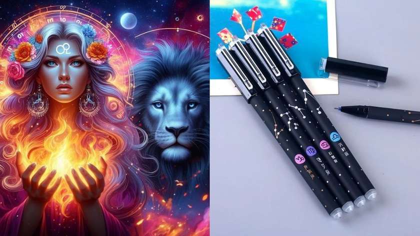 Leo Zodiac Pen