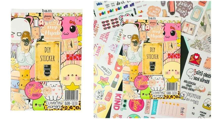 Gift Moda My DIY Sticker Set 24 * 17 cm