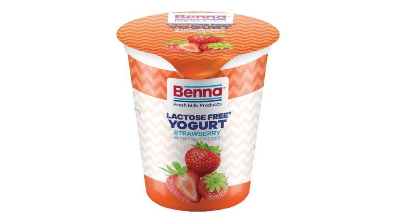 Benna Lactose Free Strawberry Yogurt, 150g