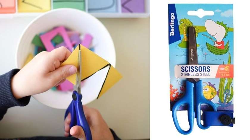 Berlingo Scissors, 13 cm - Blue