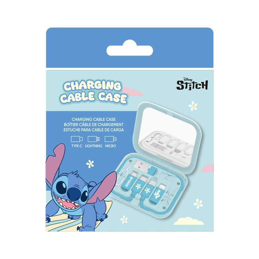 სადენების ნაკრები/Disney Charging Cable Organizer(Stitch)