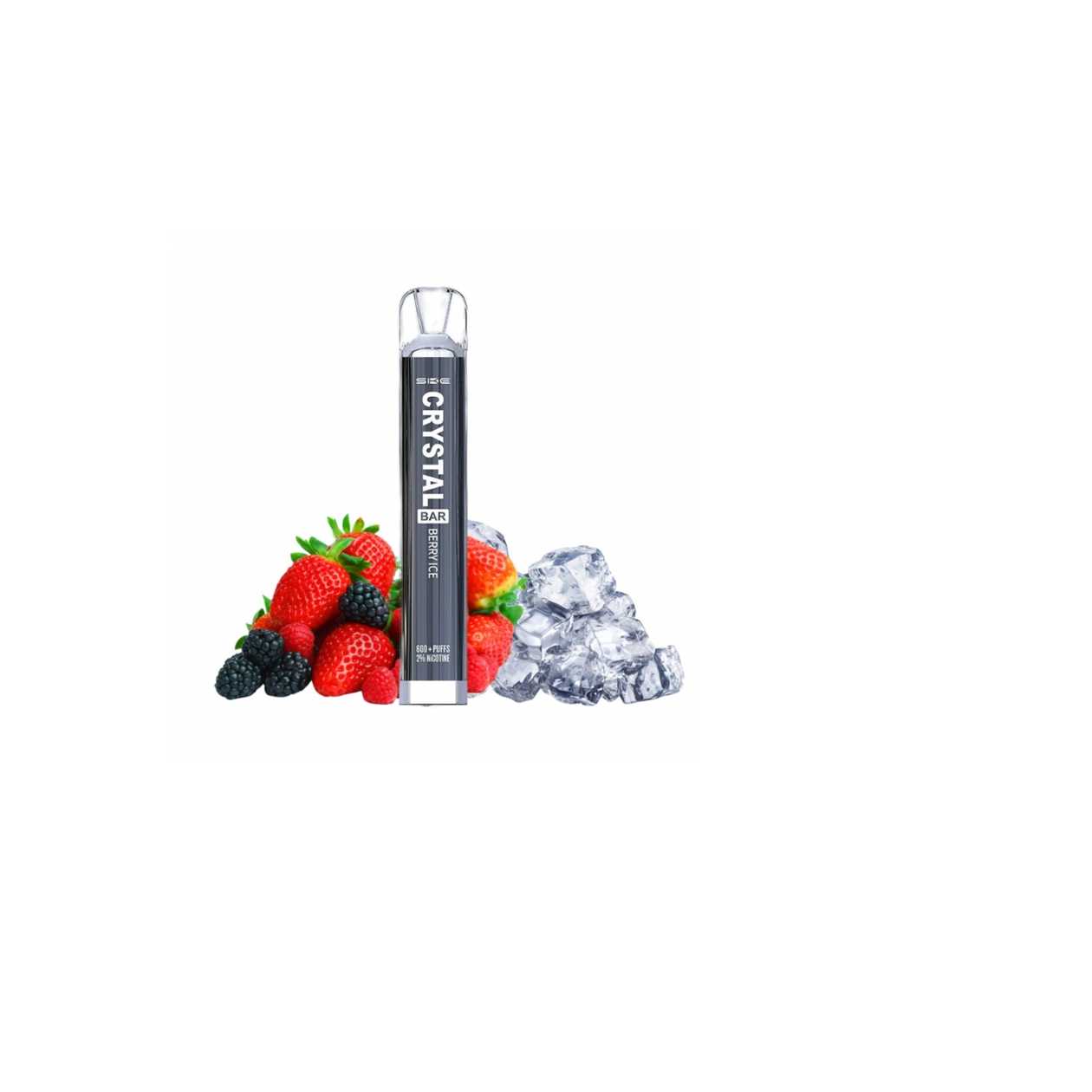 Crystal Berry Ice, 600 Puffs