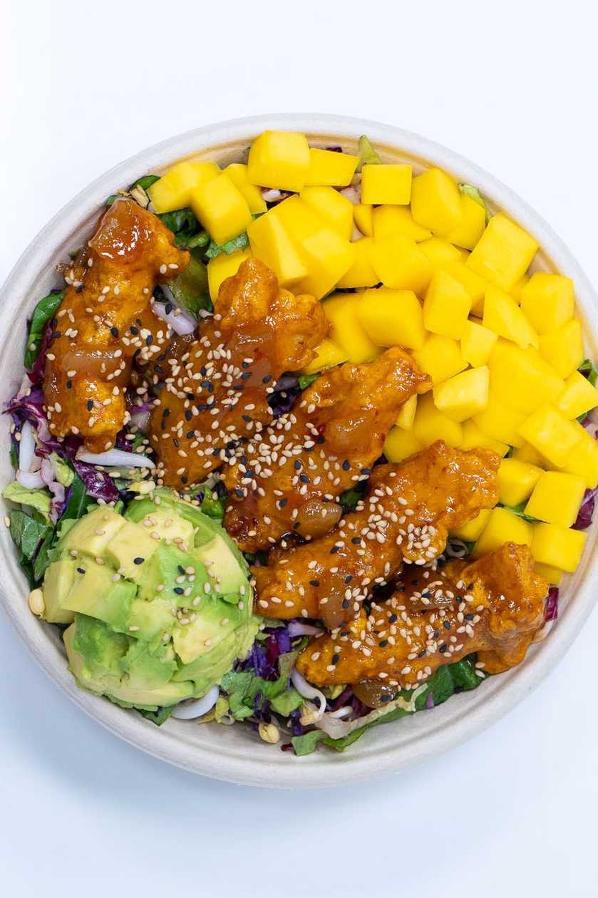 Mango chutney chicken