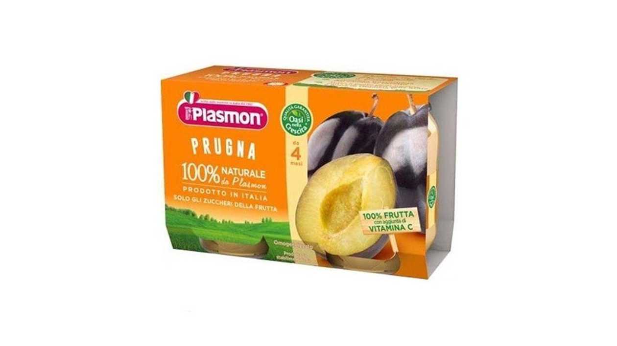 Plasmon Prunes Baby Food, 120g X 2