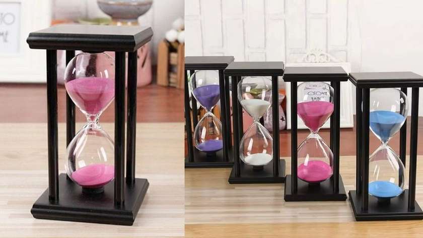 Hourglass - Pink (15 Minute)