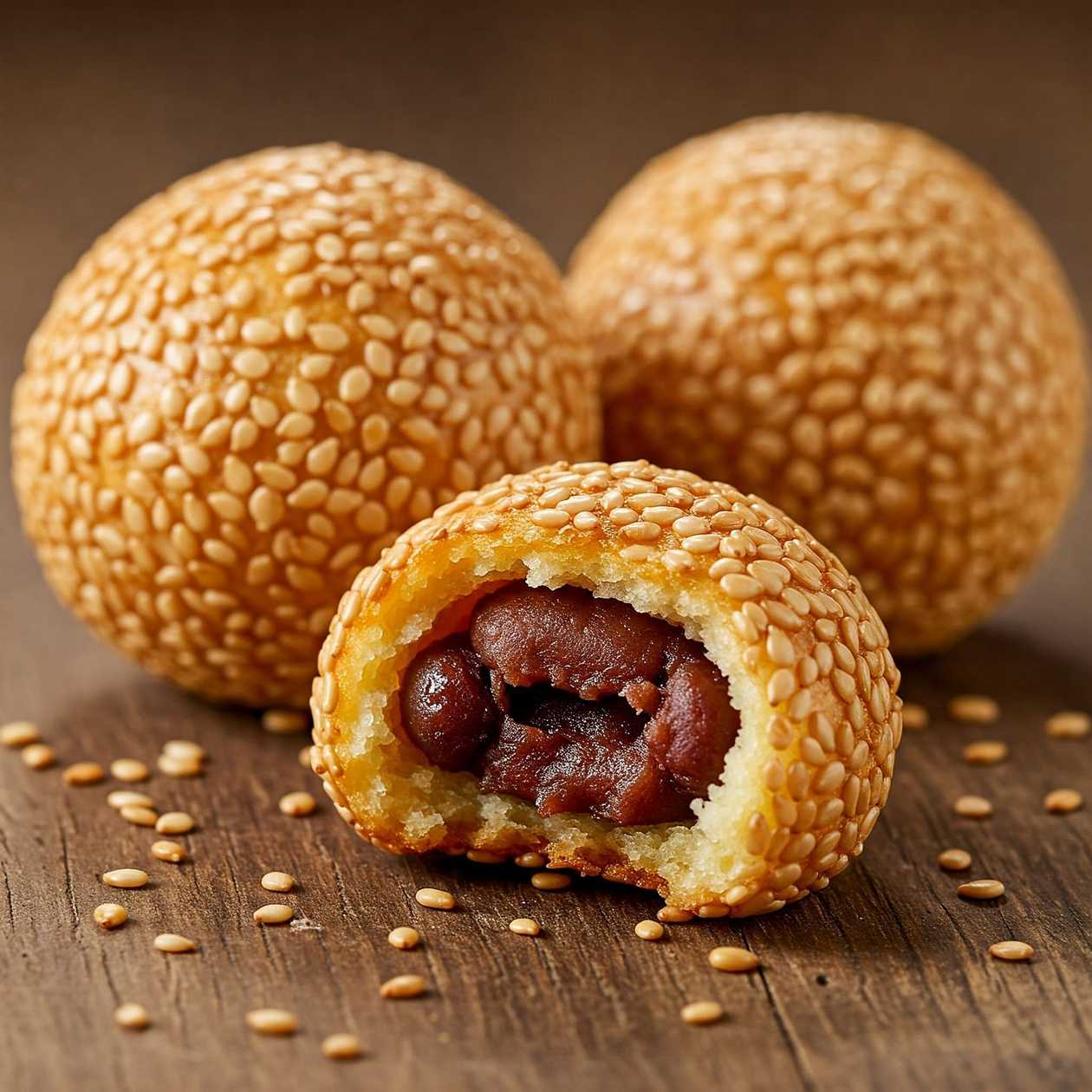 Banh ran dau do (3 szt.)