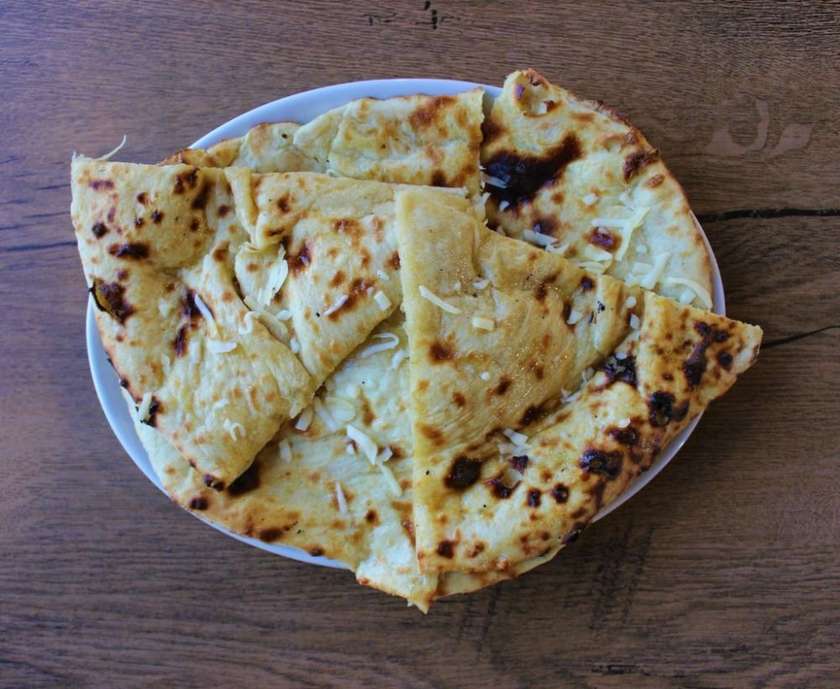 Potato cheese naan