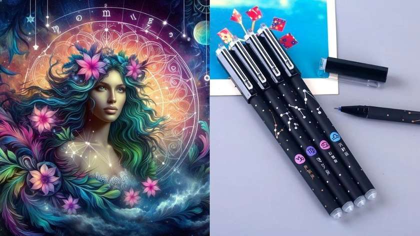 Virgo Constellation Pen