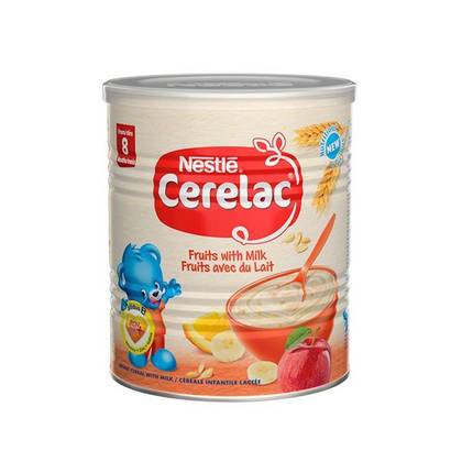 Cerelac Fruits With Milk Tin 400g