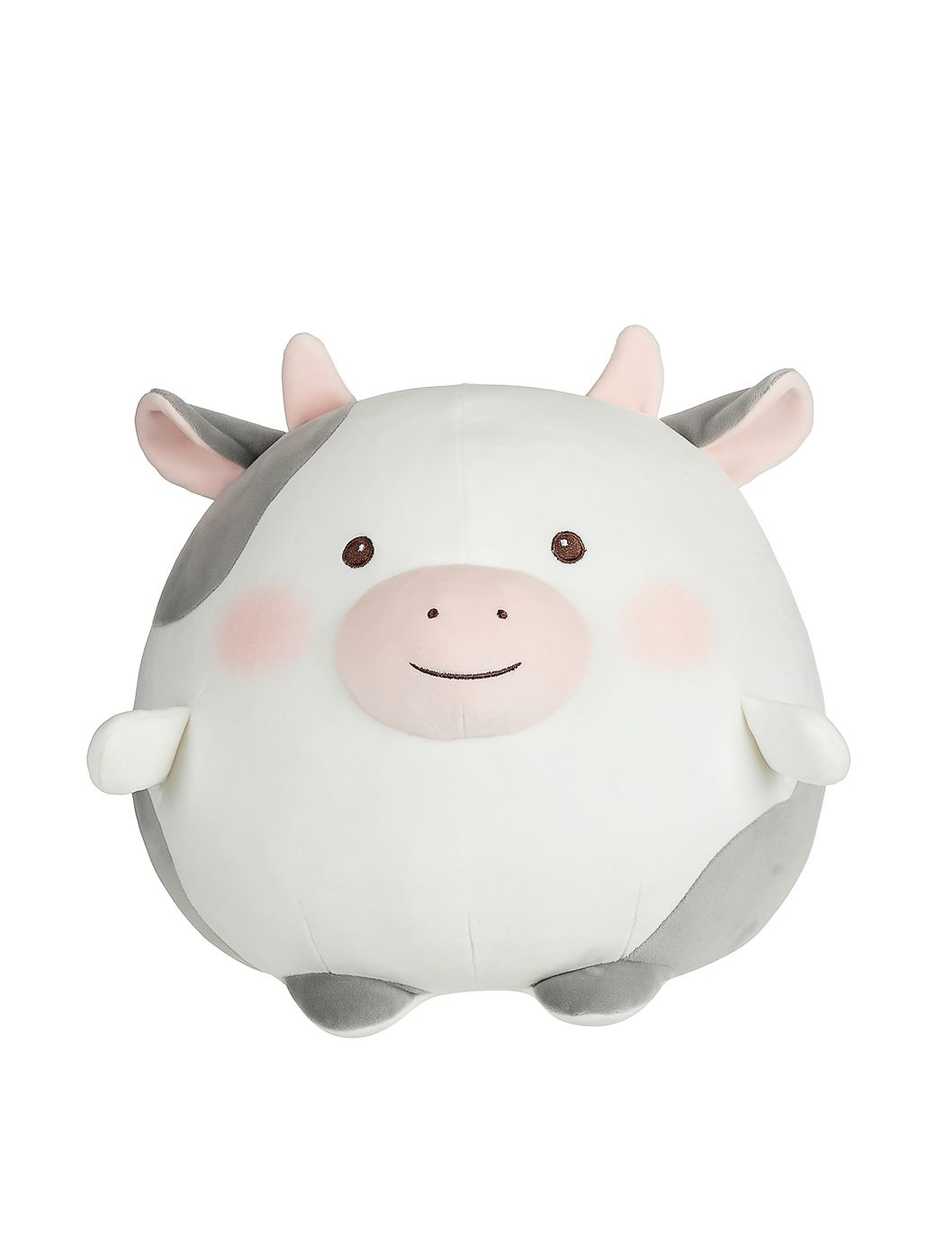 რბილი სათამაშო/Round Cow Plush Toy
