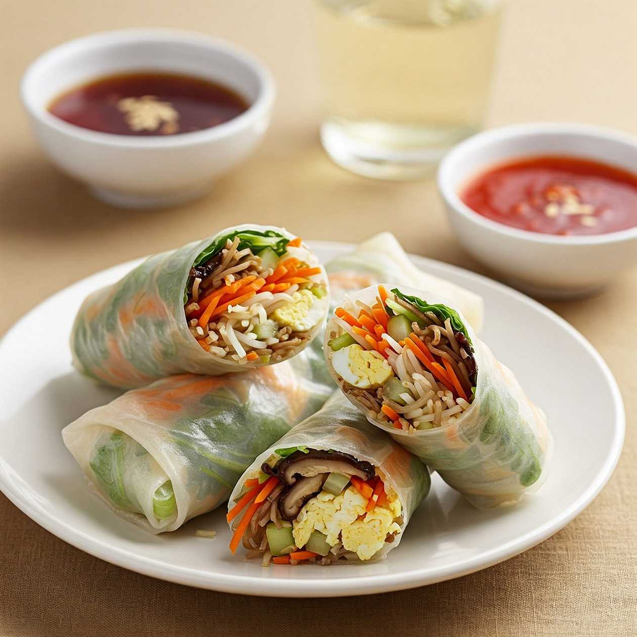 Fried spring rolls