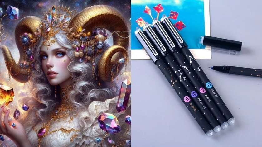 Capricorn Zodiac Pen