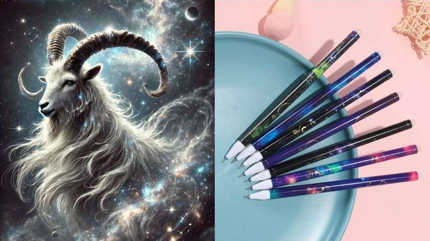 Cosmic Capricorn Zodiac Pen
