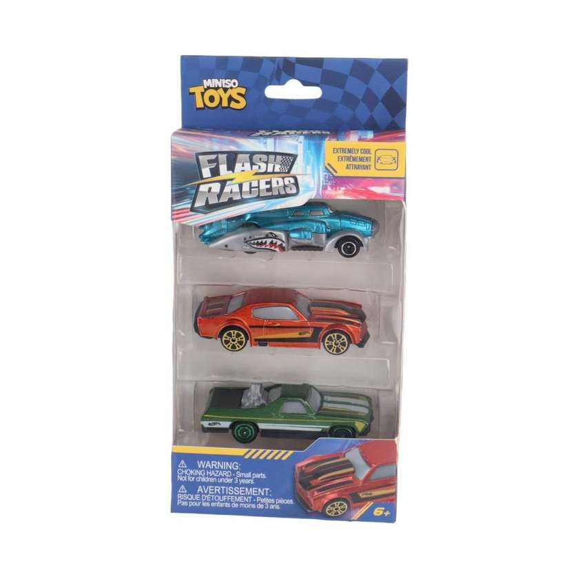 სათამაშო მანქანები/Model Alloy Car (C1) (3 Pack)
