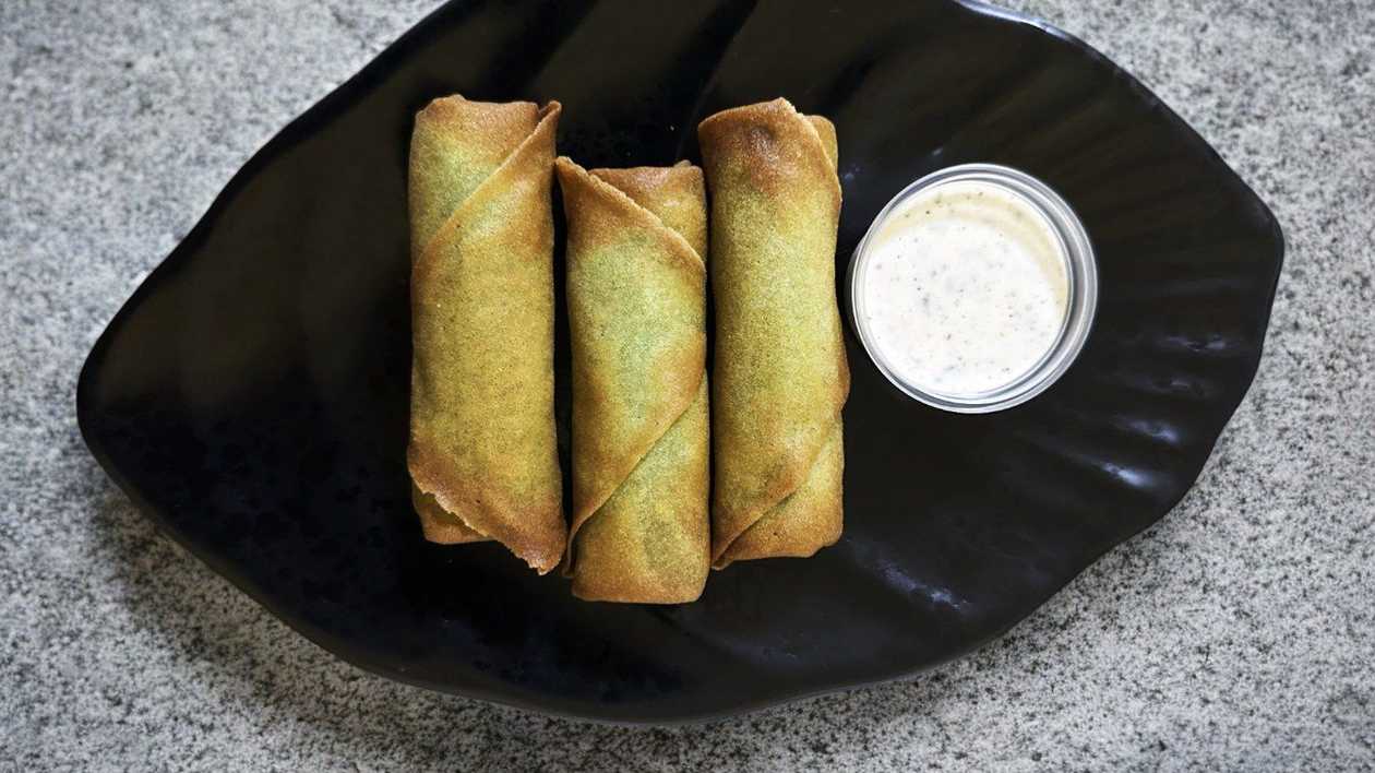 Spring Rolls with Soybeans