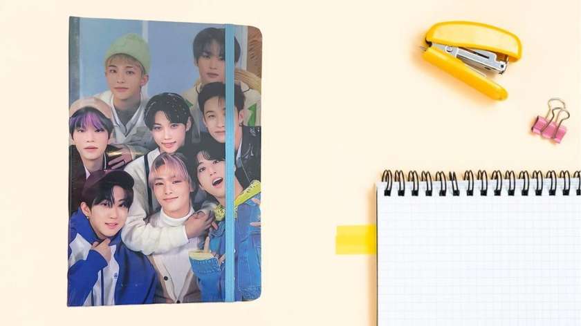 BTS Hardcover Notebook (Blue)