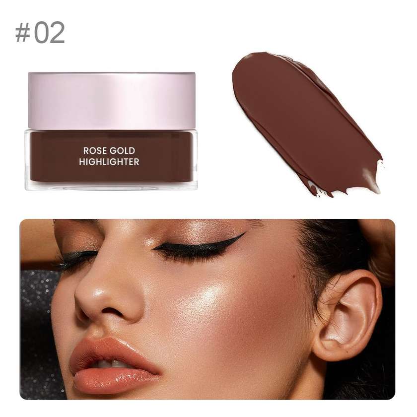 კონტური/Rose Gold Series Cream Contour (Light Tan)