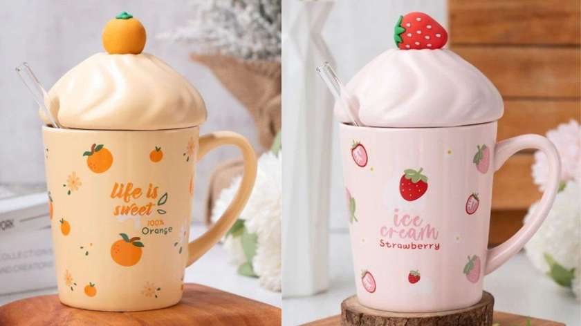 Life Is Sweet Orange Mug