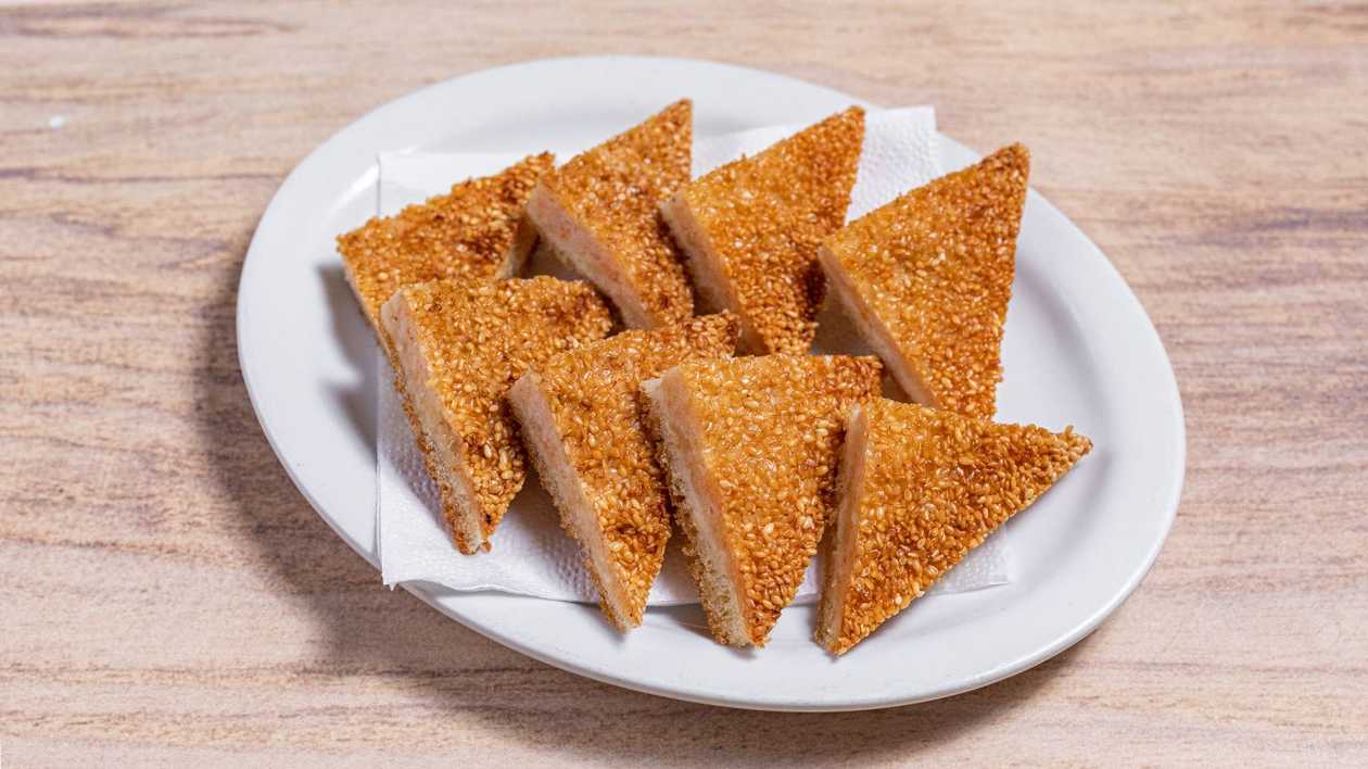 13P. Prawn Sesame Toast 8 Τεμάχια