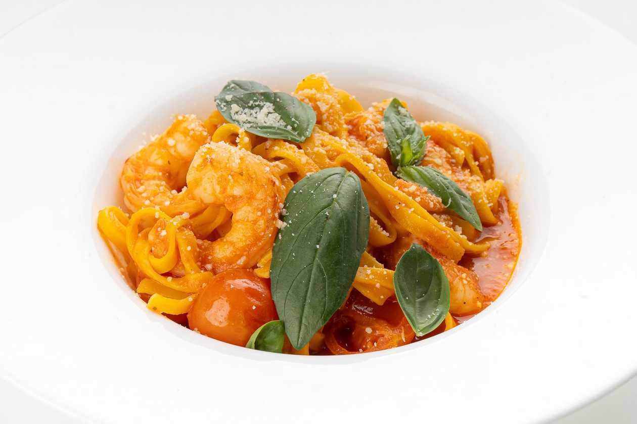 Tagliatelle with Shrimp