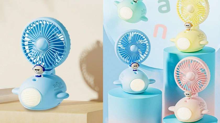 Aircraft Cool Mist Humidifier (Blue)