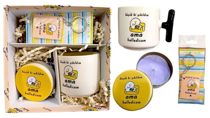 I'm a Little Broken But I'll Fix It Mug Set (Keychain Included)