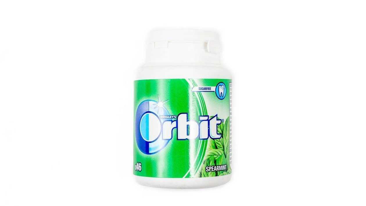 Orbit Spearmint Chewing Gum, 64g