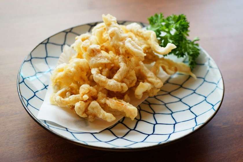 Tempura Squid(ปลาหมึกเทมปุระ)