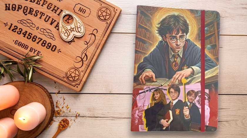 Harry Potter Pink Notebook (Hardcover)