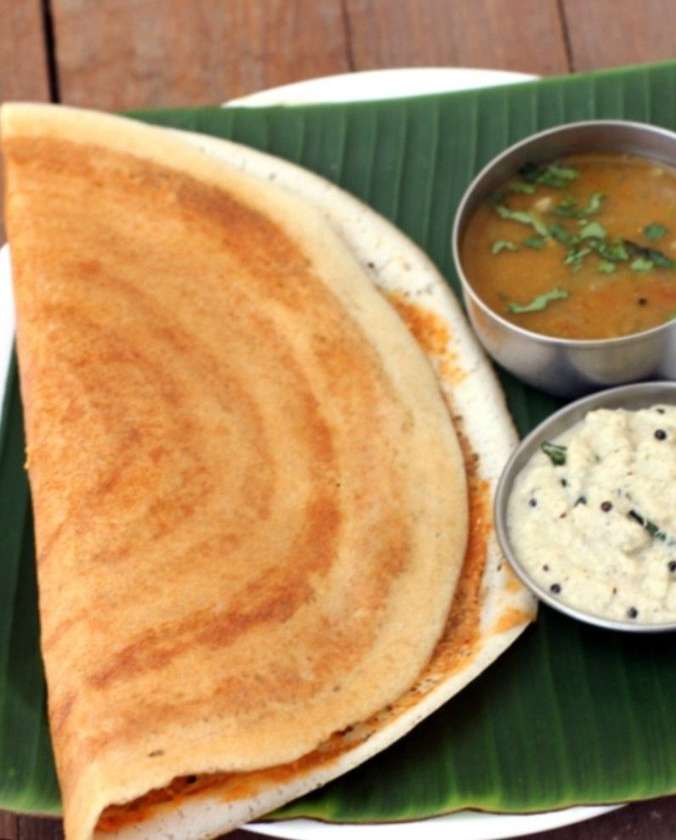 Paneer- Dosa ( with cheese-vegetarian & Gluten free)