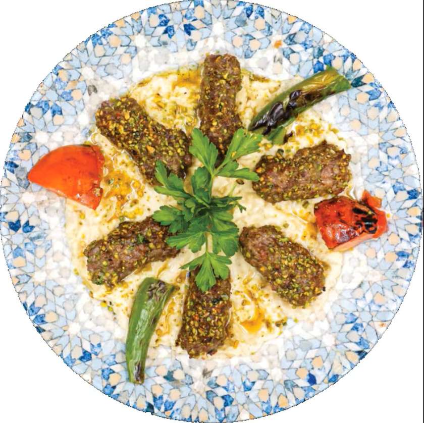 Fıstıklı Kebap /Kebab cu Fistic