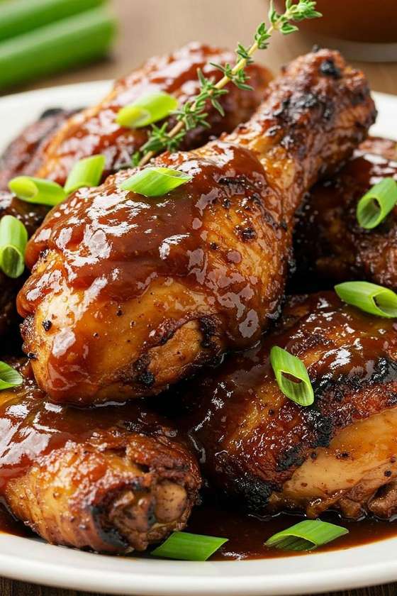 Grilled jerk chicken ( grilled marinated chicken in jerk sauce )