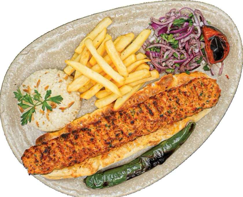 Tavuk Kebabı/Kebab de Pui