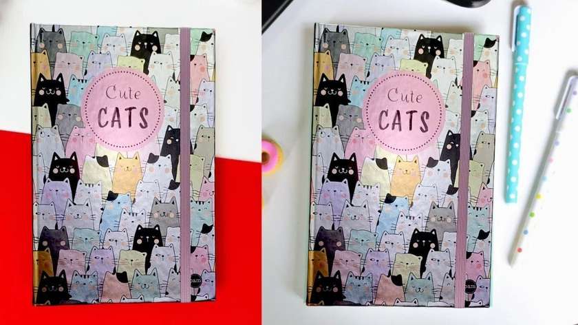 Sketchbook - Cats with Metal Cover