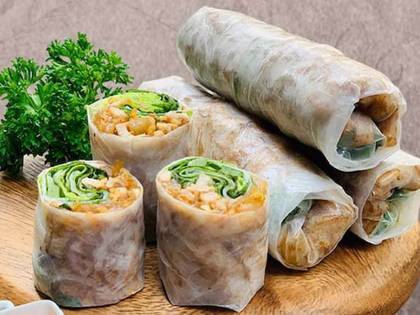 Pachețele de vară de post 2 buc/ Gỏi cuốn chay