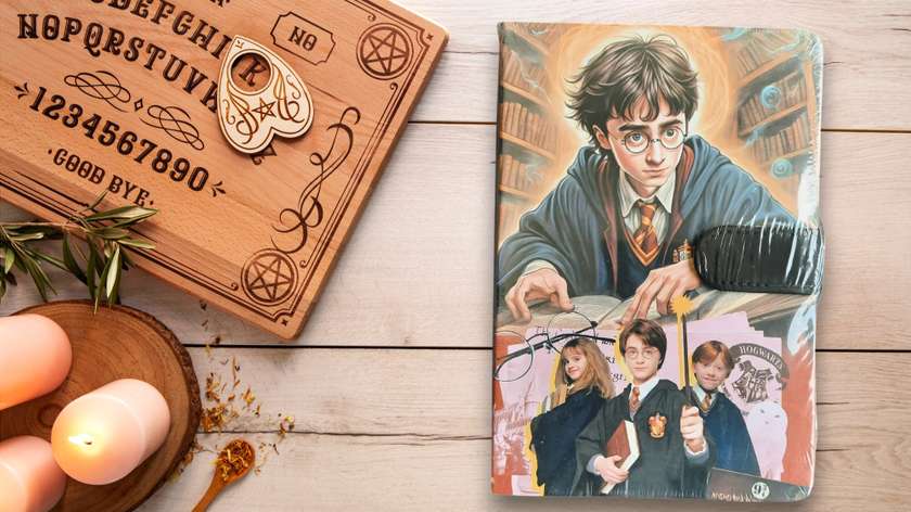 Harry Potter Pink Magnetic Notebook